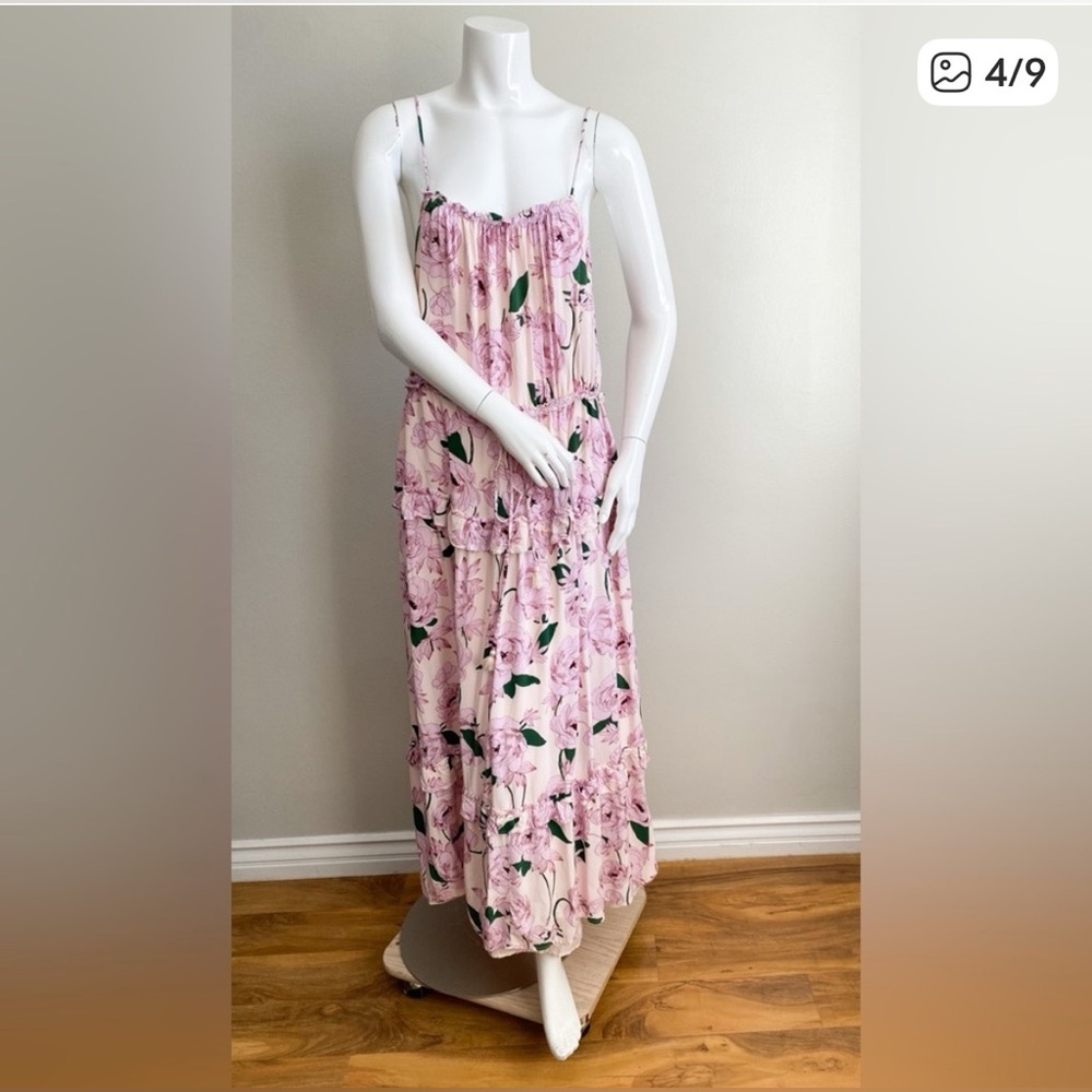 Lost + Wander Hawaiian Rose Tiered Maxi Sun Dress - Picture 8 of 16